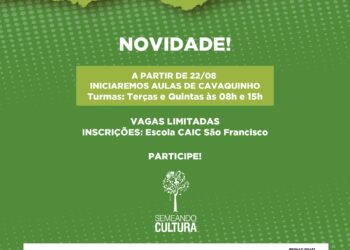 ‘Semeando Cultura’ lança novidade com aulas de cavaquinho em Catalão