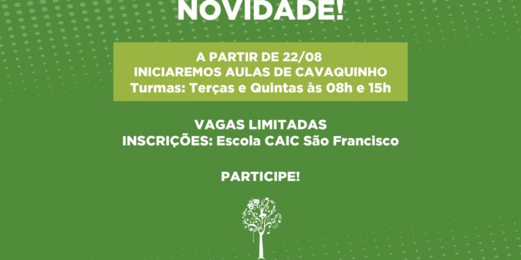 ‘Semeando Cultura’ lança novidade com aulas de cavaquinho em Catalão