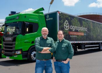 Agropalma reforça compromisso com a logística verde e apresenta seu segundo caminhão movido a GNV