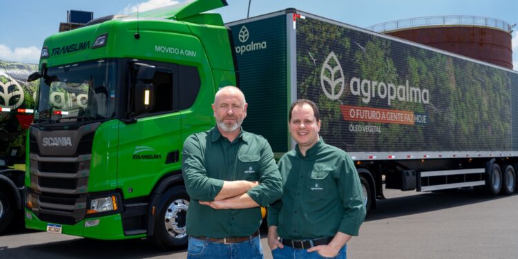 Agropalma reforça compromisso com a logística verde e apresenta seu segundo caminhão movido a GNV