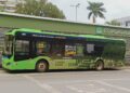 Ônibus elétrico da Higer chega a Cuiabá