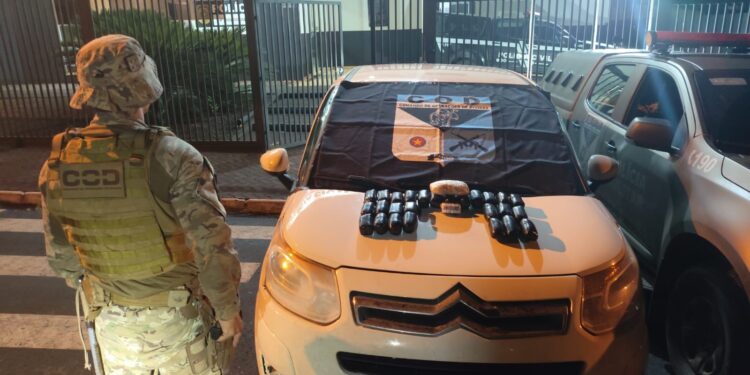 Operação conjunta entre polícias de Goiás e Mato Grosso do Sul apreende haxixe que seria comercializado no DF