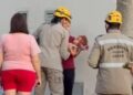 Equipe do Corpo de Bombeiros resgata criança de 2 anos em buraco de obra em Anápolis