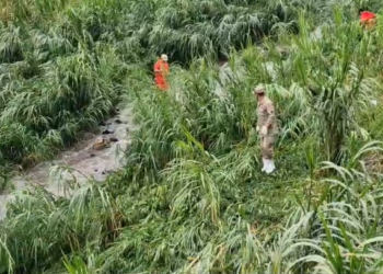 Bombeiros retomam as buscas por motociclista arrastado pela enxurrada em Mineiros