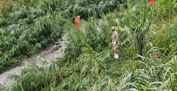 Bombeiros retomam as buscas por motociclista arrastado pela enxurrada em Mineiros