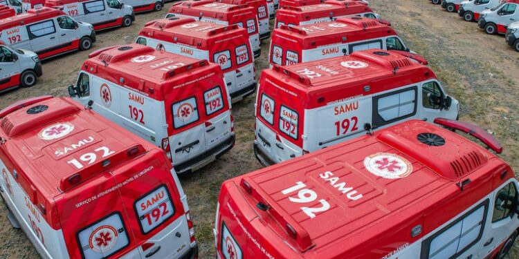 Governo Federal entrega 789 novas ambulâncias do Samu para 559 cidades
