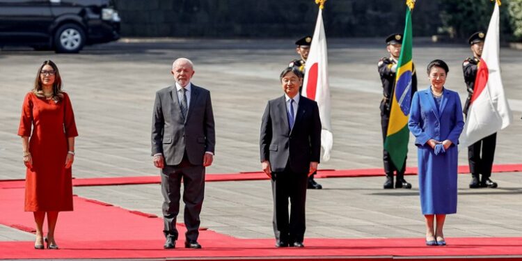 Presidente Lula é recebido pelo Imperador Naruhito e inicia agenda oficial no Japão