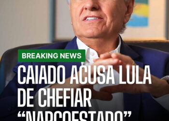 Caiado acusa Lula de chefiar “narcoestado”