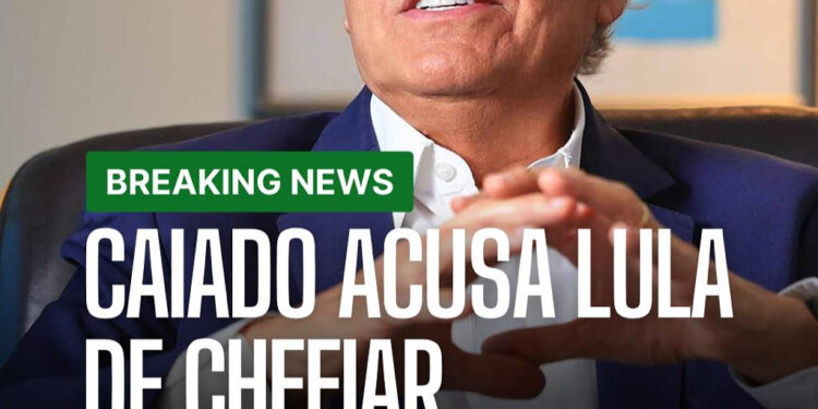 Caiado acusa Lula de chefiar “narcoestado”