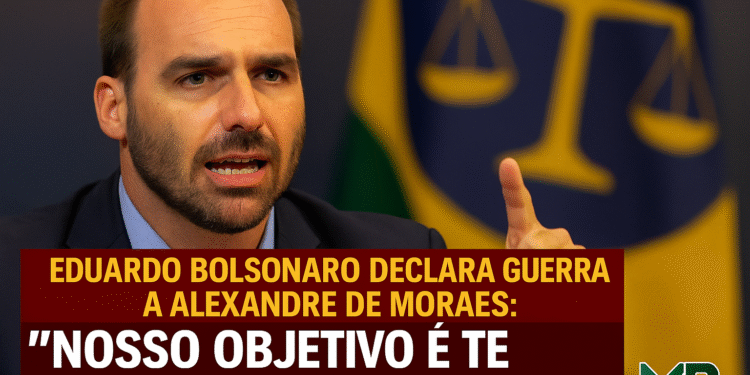 Eduardo Bolsonaro Declara Guerra a Alexandre de Morais