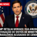 Trump retalia Moraes: EUA anunciam revogação de vistos de ministros brasileiros acusados de censura