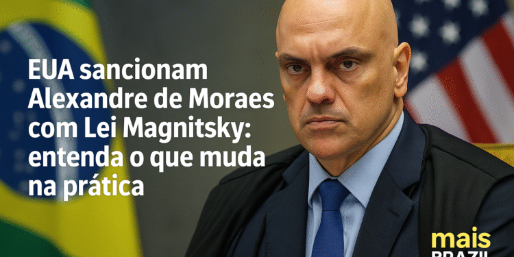 Morte Financeira: EUA sancionam Alexandre de Moraes com Lei Magnitsky:
