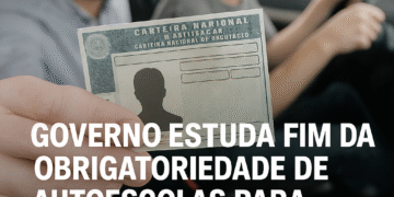 Governo estuda fim da obrigatoriedade de autoescolas para tirar CNH