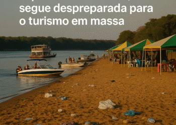 Temporada no Araguaia expõe: Aruanã brilha, mas segue despreparada para o turismo em massa