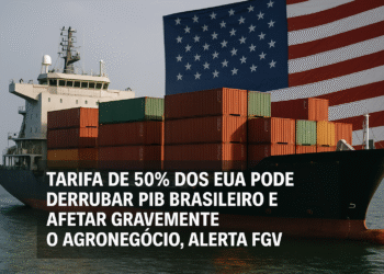 Tarifa de 50% dos EUA pode derrubar PIB brasileiro e afetar gravemente o agronegócio, alerta FGV