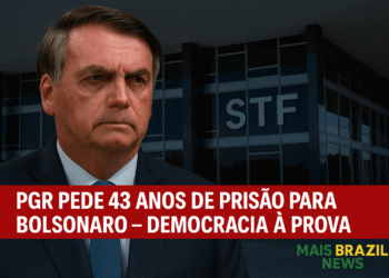 PGR pede condenação de Bolsonaro a mais de 43 anos de prisão