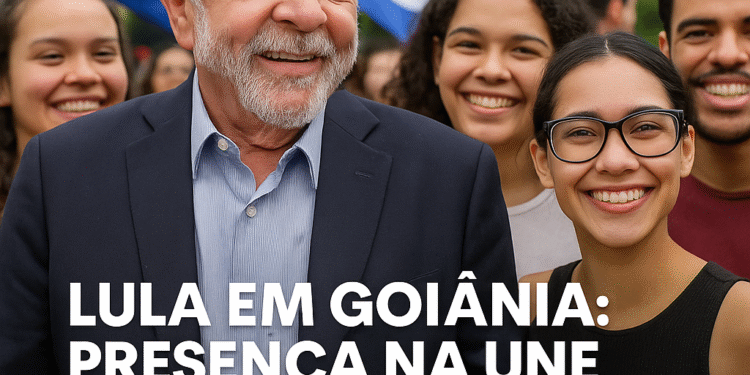 Lula em Goiânia: presença em congresso da UNE sinaliza apoio velado a Delúbio Soares para deputado federal