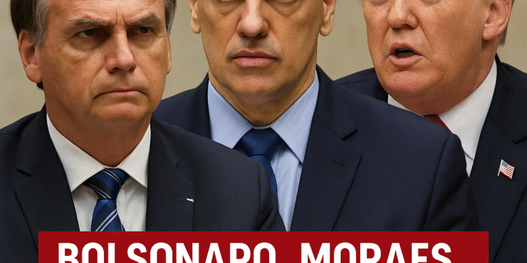 Bolsonaro, Moraes e Trump: O Tabuleiro de Xadrez que Decide Mais do que o Futuro do Brasil