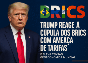 Trump reage à cúpula dos BRICS com ameaça de tarifas e eleva tensão geoeconômica mundial