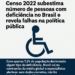 Invisíveis no papel: Censo 2022 subestima número de pessoas com deficiência no Brasil e revela falhas na política pública