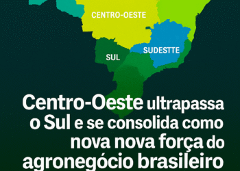 Centro-Oeste ultrapassa o Sul e se consolida como nova força do agronegócio brasileiro