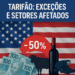 Tarifão com Freios: O que Escapa da Alíquota de 50% e Quem Realmente Sofre