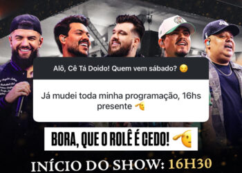 O sertanejo se reinventa: Gusttavo Lima recebe Eduardo Costa e o fenômeno Cê Tá Doido em megaespetáculo em Goiânia