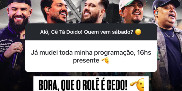 O sertanejo se reinventa: Gusttavo Lima recebe Eduardo Costa e o fenômeno Cê Tá Doido em megaespetáculo em Goiânia