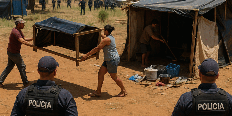 Reintegração em Goiás: governo realiza desocupação forçada de territórios e gera polêmica entre movimentos sociais e autoridades