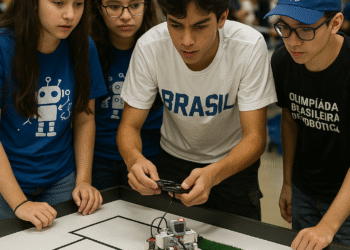 Goiás vira centro da inovação: UFG sedia etapa estadual da Olimpíada Brasileira de Robótica 2025