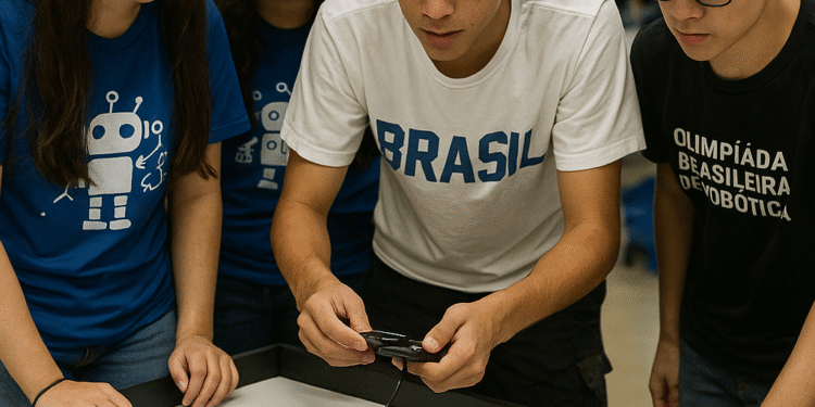 Goiás vira centro da inovação: UFG sedia etapa estadual da Olimpíada Brasileira de Robótica 2025