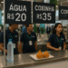 Água por R$ 20 e coxinha a R$ 35 na COP30 geram reclamações entre participantes Belém (PA)