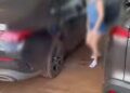 Mulher causa destruição em casa e carro de luxo de servidor público em MS