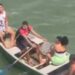 Helicóptero da polícia intercepta barco e salva mulher de execução em Natal