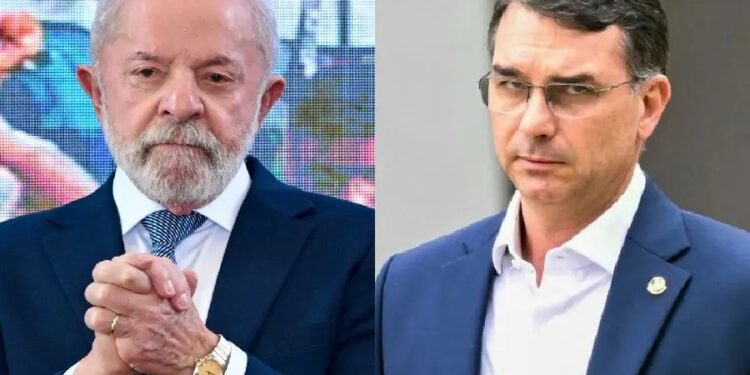 Flávio Bolsonaro cobra presença de Lula após ausência em debate e foca críticas no governo federal