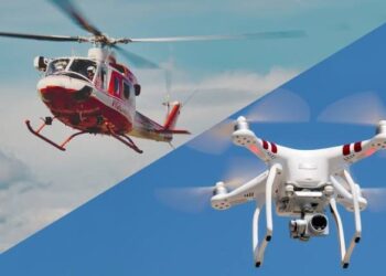 Drones do crime organizado com granadas cruzam rota de helicópteros no Rio
