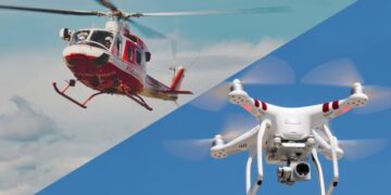 Drones do crime organizado com granadas cruzam rota de helicópteros no Rio
