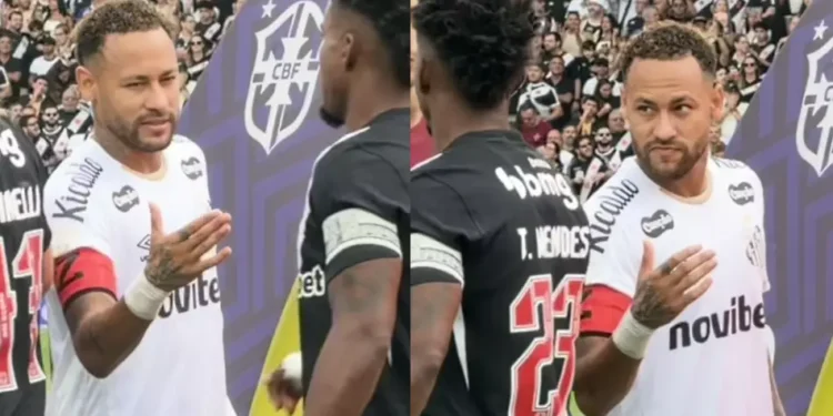 Thiago Mendes ignora cumprimento de Neymar em jogo do Brasileirão e reacende rivalidade antiga