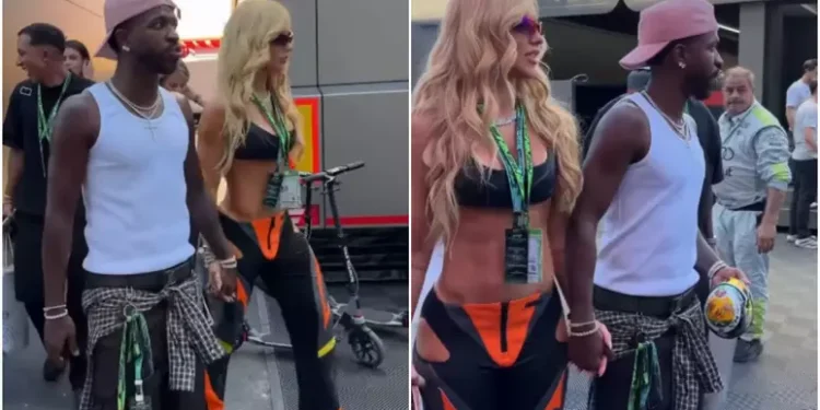 Look de Virginia em GP da Fórmula 1 em Madri divide opiniões e vira assunto na imprensa espanhola