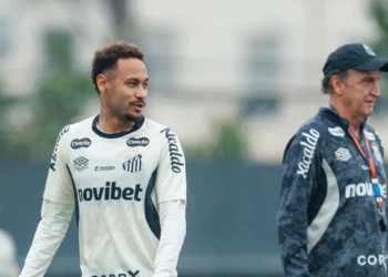 Neymar avança em transição física e deve reforçar o Santos contra o Flamengo na Vila Belmiro