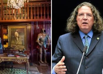 Biblioteca da mansão mais cara do Brasil, no Leblon, é arrematada por ex-senador e empresários