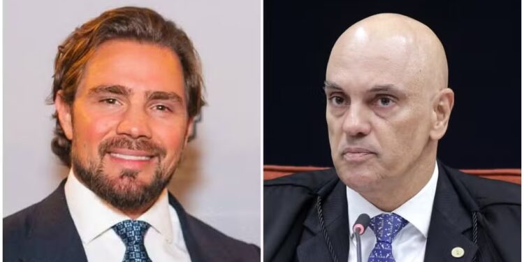 Relatório da PF revela 28 mensagens de ex-banqueiro Daniel Vorcaro para Alexandre de Moraes em Brasília