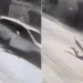Adolescente reage com spray de pimenta e pula de carro em movimento para fugir de criminoso