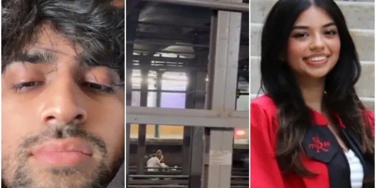 Jovens morrem atropelados por trem após sentarem em trilhos do metrô de Nova York