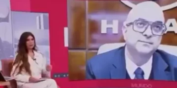 Andréia Sadi se desentende ao vivo com advogado em transmissão sobre filme polêmico