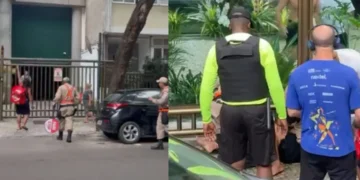 Entregador tem convulsões durante abordagem da Guarda Municipal na Zona Sul do Rio