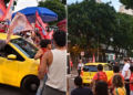Manifestante é atropelado por motorista durante ato político em Belo Horizonte e suspeito é preso